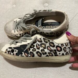 Authentic Golden Goose Superstars size 38